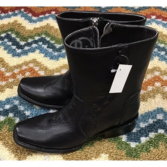 Woman’s El Malcreado VIP Black Cowboy Size 9